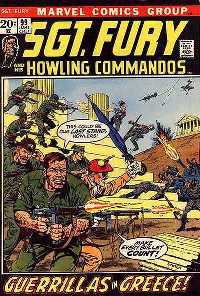Cover for Sgt. Fury (Marvel, 1963 series) #99
