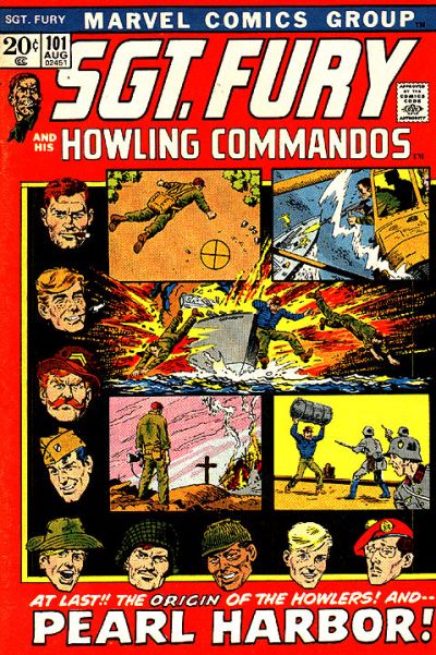 Cover for Sgt. Fury (Marvel, 1963 series) #101