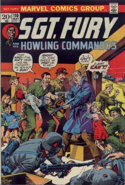 Cover for Sgt. Fury (Marvel, 1963 series) #110