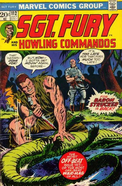 Cover for Sgt. Fury (Marvel, 1963 series) #112