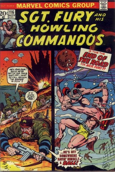 Cover for Sgt. Fury (Marvel, 1963 series) #116