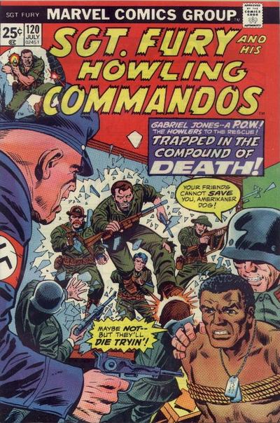 Cover for Sgt. Fury (Marvel, 1963 series) #120