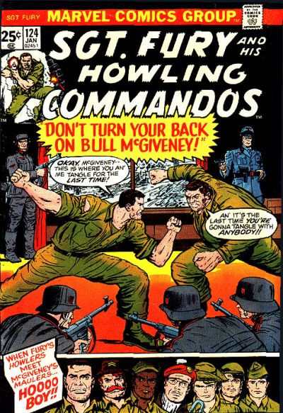 Cover for Sgt. Fury and His Howling Commandos (Marvel, 1974 series) #124