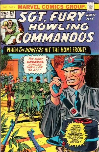 Cover for Sgt. Fury and His Howling Commandos (Marvel, 1974 series) #126