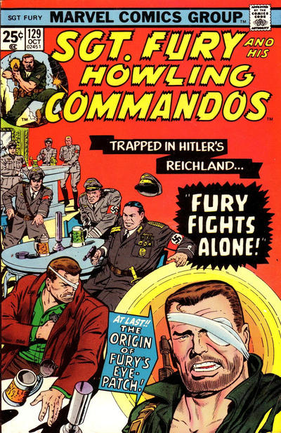 Cover for Sgt. Fury and His Howling Commandos (Marvel, 1974 series) #129