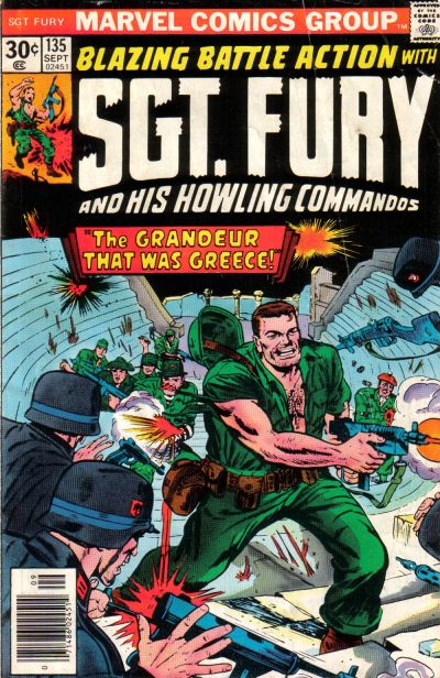 Cover for Sgt. Fury and His Howling Commandos (Marvel, 1974 series) #135