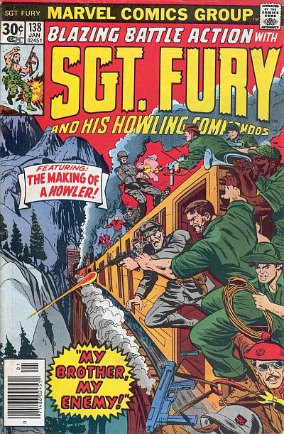 Cover for Sgt. Fury and His Howling Commandos (Marvel, 1974 series) #138