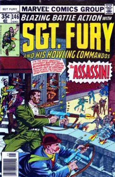 Cover for Sgt. Fury and His Howling Commandos (Marvel, 1974 series) #146