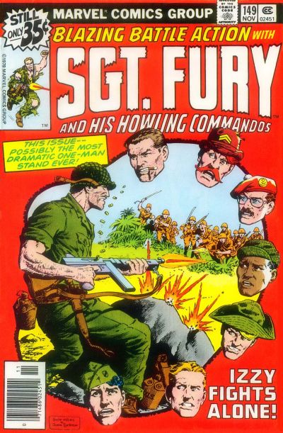 Cover for Sgt. Fury and His Howling Commandos (Marvel, 1974 series) #149
