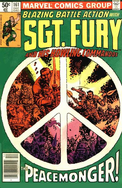 Cover for Sgt. Fury and His Howling Commandos (Marvel, 1974 series) #161
