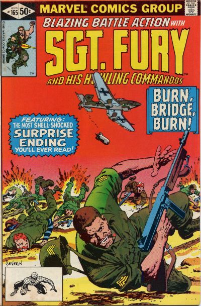 Cover for Sgt. Fury and His Howling Commandos (Marvel, 1974 series) #165