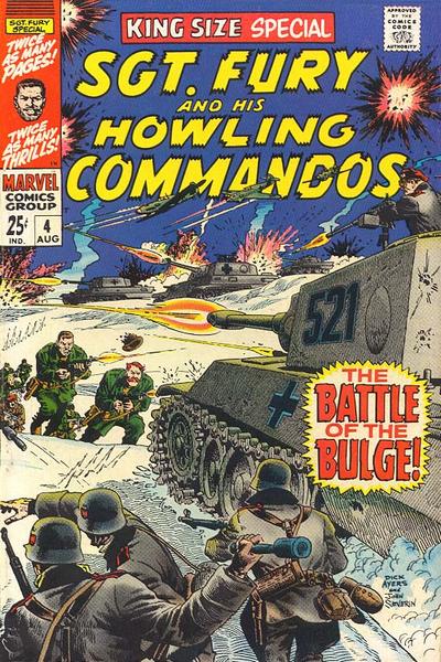 Cover for Sgt. Fury Annual (Marvel, 1965 series) #4