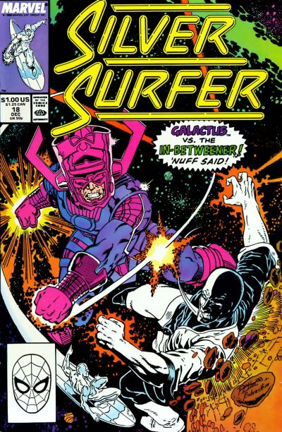 Cover for Silver Surfer (Marvel, 1987 series) #18 [Direct]