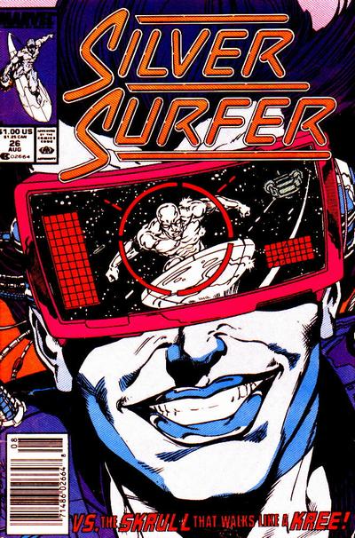 Cover for Silver Surfer (Marvel, 1987 series) #26 [Newsstand]