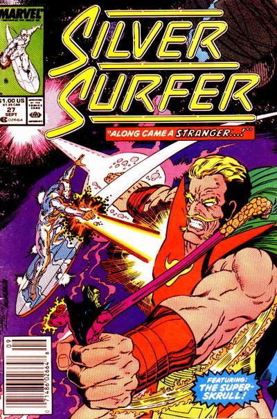 Cover for Silver Surfer (Marvel, 1987 series) #27 [Newsstand]