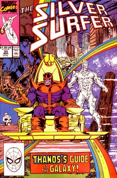 Cover for Silver Surfer (Marvel, 1987 series) #35