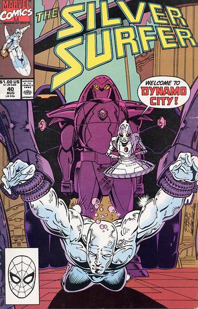 Cover for Silver Surfer (Marvel, 1987 series) #40 [Direct]