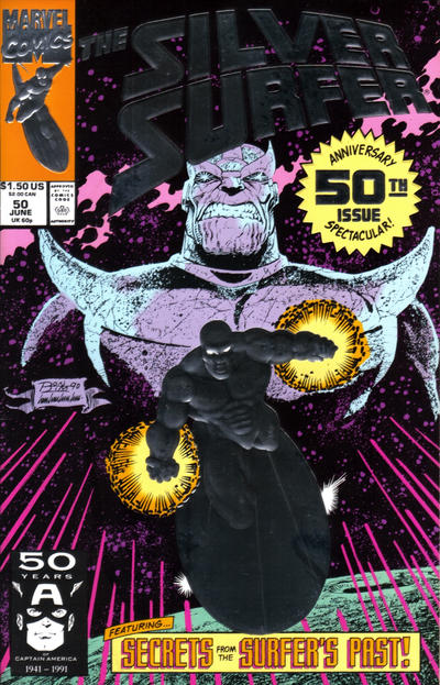 Cover for Silver Surfer (Marvel, 1987 series) #50