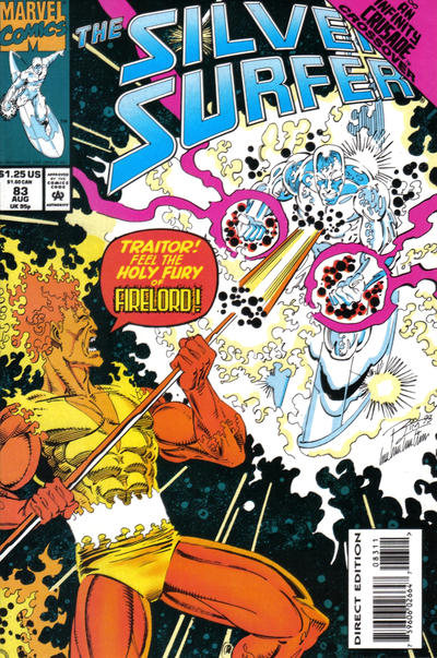 Cover for Silver Surfer (Marvel, 1987 series) #83