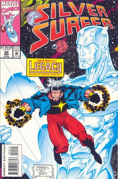 Cover for Silver Surfer (Marvel, 1987 series) #90