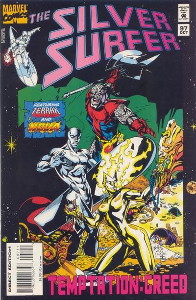 Cover for Silver Surfer (Marvel, 1987 series) #97