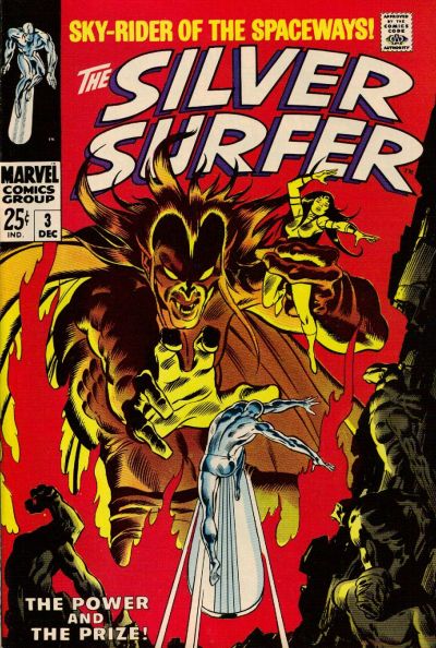 Cover for The Silver Surfer (Marvel, 1968 series) #3