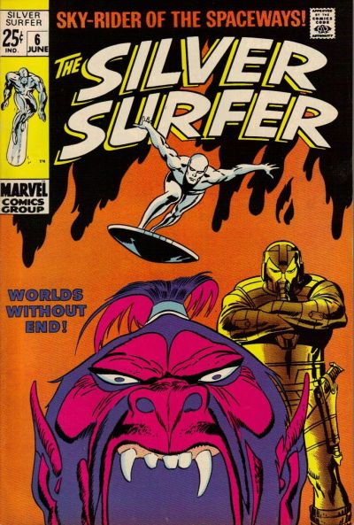 Cover for The Silver Surfer (Marvel, 1968 series) #6