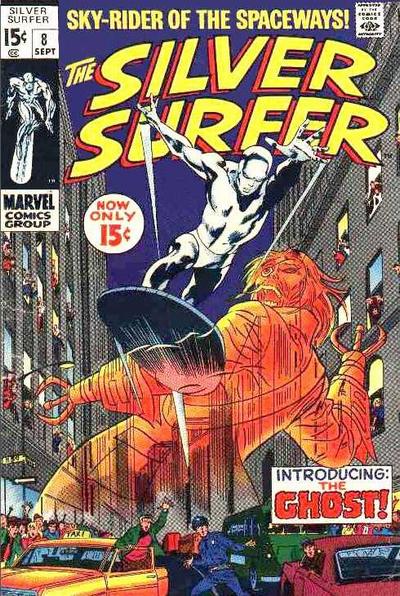 Cover for The Silver Surfer (Marvel, 1968 series) #8