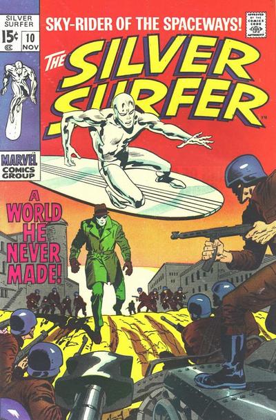 Cover for The Silver Surfer (Marvel, 1968 series) #10