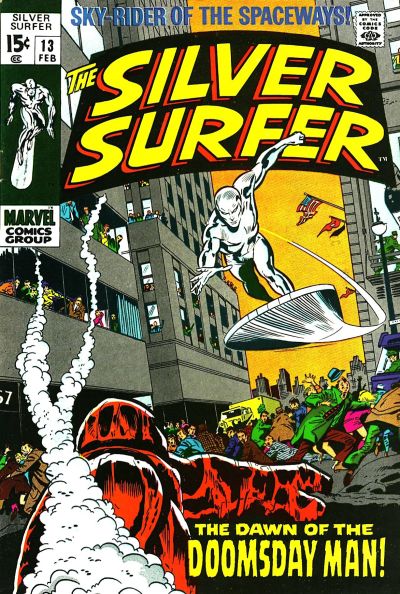 Cover for The Silver Surfer (Marvel, 1968 series) #13