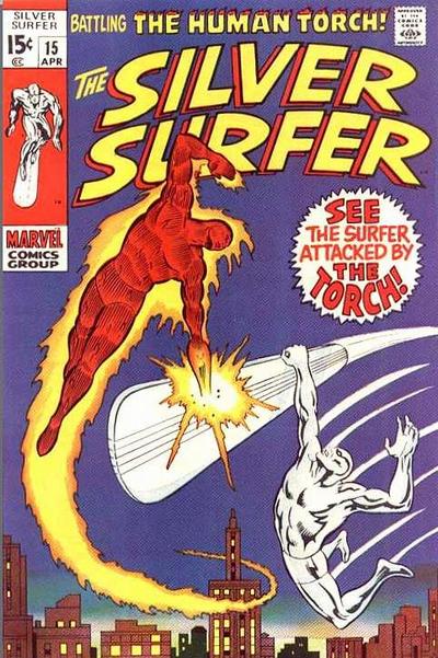 Cover for The Silver Surfer (Marvel, 1968 series) #15