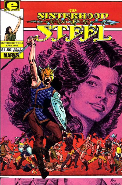 Cover for The Sisterhood of Steel (Marvel, 1984 series) #3