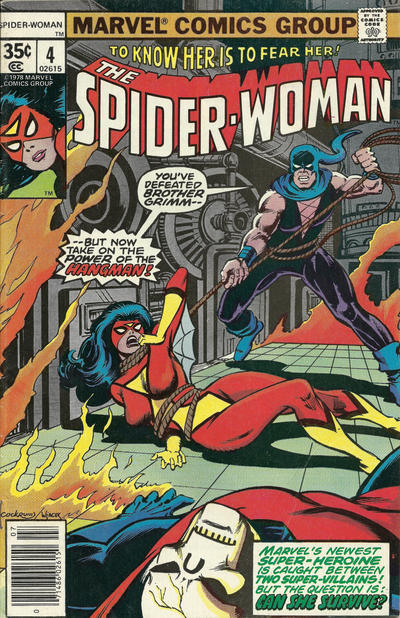 Cover for Spider-Woman (Marvel, 1978 series) #4