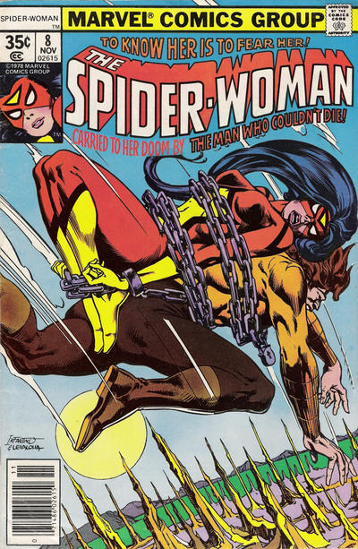Cover for Spider-Woman (Marvel, 1978 series) #8 [Regular Edition]