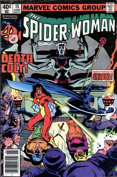 Cover for Spider-Woman (Marvel, 1978 series) #15 [Newsstand]
