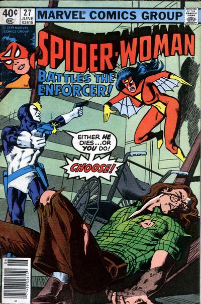 Cover for Spider-Woman (Marvel, 1978 series) #27 [Newsstand]