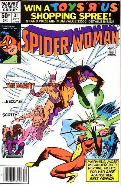 Cover for Spider-Woman (Marvel, 1978 series) #31 [Newsstand]