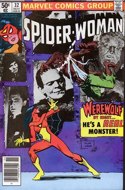 Cover for Spider-Woman (Marvel, 1978 series) #32 [Newsstand]