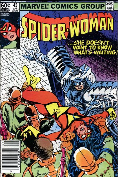 Cover for Spider-Woman (Marvel, 1978 series) #43 [Newsstand]