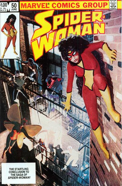 Cover for Spider-Woman (Marvel, 1978 series) #50 [Direct]