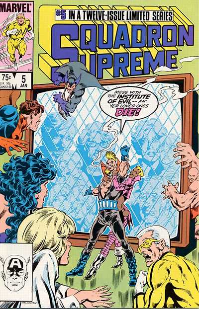 Cover for Squadron Supreme (Marvel, 1985 series) #5 [Direct]