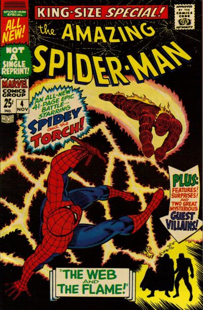 Cover for The Amazing Spider-Man Annual (Marvel, 1964 series) #4