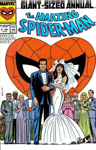 Cover for The Amazing Spider-Man Annual (Marvel, 1964 series) #21 [Direct]
