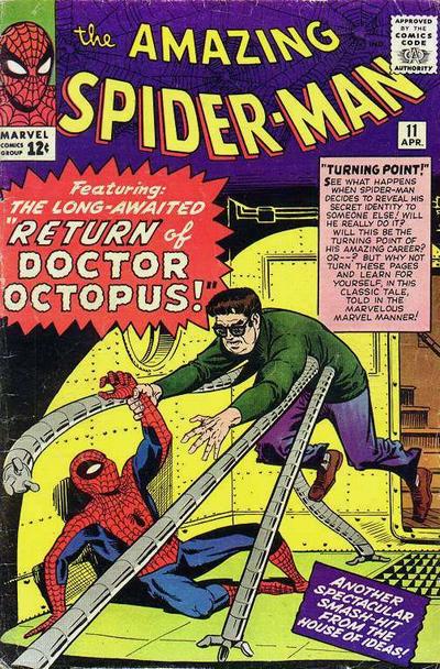 Cover for The Amazing Spider-Man (Marvel, 1963 series) #11 [Regular Edition]