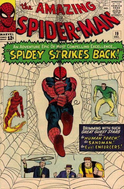 Cover for The Amazing Spider-Man (Marvel, 1963 series) #19