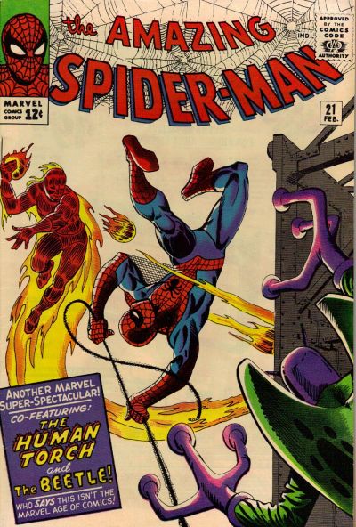 Cover for The Amazing Spider-Man (Marvel, 1963 series) #21