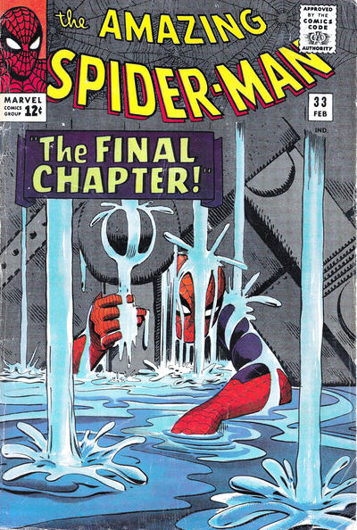 Cover for The Amazing Spider-Man (Marvel, 1963 series) #33 [Regular Edition]