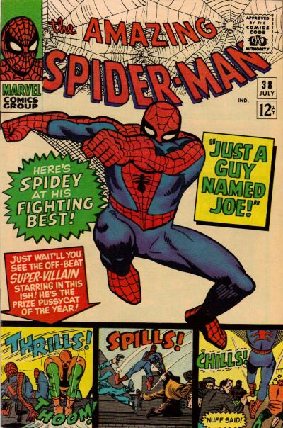 Cover for The Amazing Spider-Man (Marvel, 1963 series) #38 [Regular Edition]