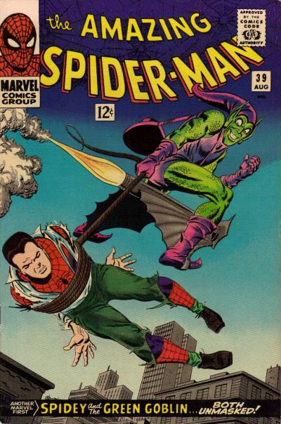 Cover for The Amazing Spider-Man (Marvel, 1963 series) #39 [Regular Edition]