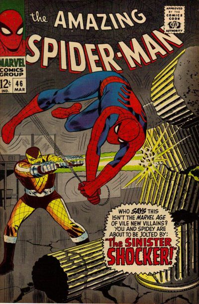 Cover for The Amazing Spider-Man (Marvel, 1963 series) #46 [Regular Edition]